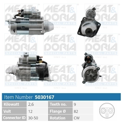 Starter MEAT & DORIA 5030167