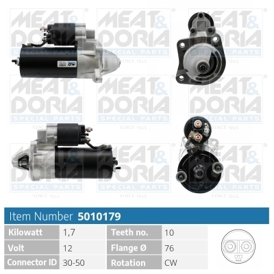 Starter MEAT & DORIA 5010179