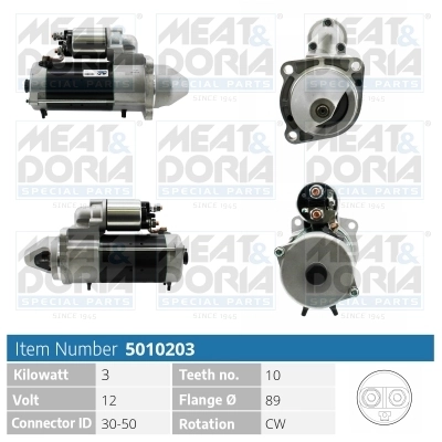 Starter MEAT & DORIA 5010203