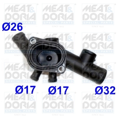 Jahutusvedeliku flants MEAT & DORIA 93195