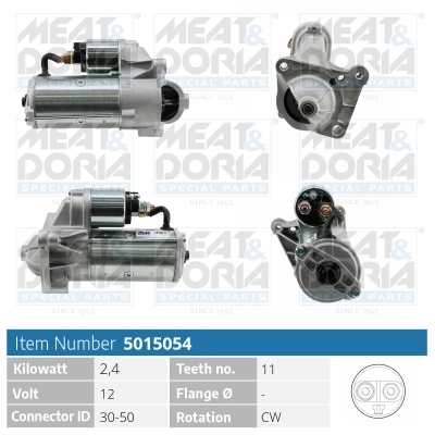 Starter MEAT & DORIA 5015054