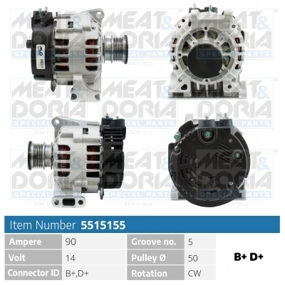 Generaator MEAT & DORIA 5515155