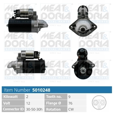 Starter MEAT & DORIA 5010248