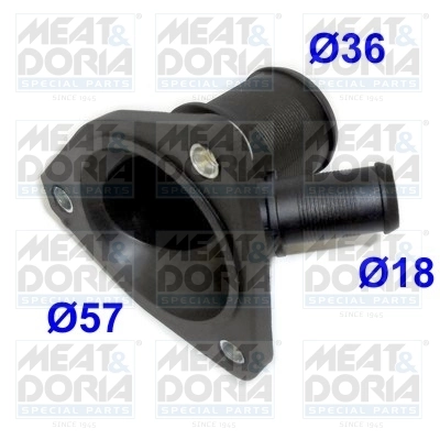 Jahutusvedeliku flants MEAT & DORIA 93146