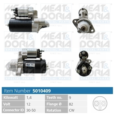 Starter MEAT & DORIA 5010409