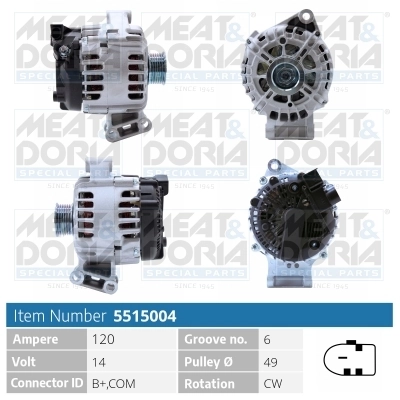Generaator MEAT & DORIA 5515004