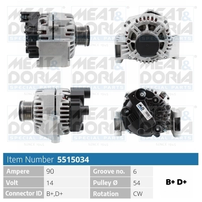 Generaator MEAT & DORIA 5515034