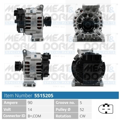 Generaator MEAT & DORIA 5515205