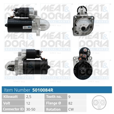 Starter MEAT & DORIA 5010084R