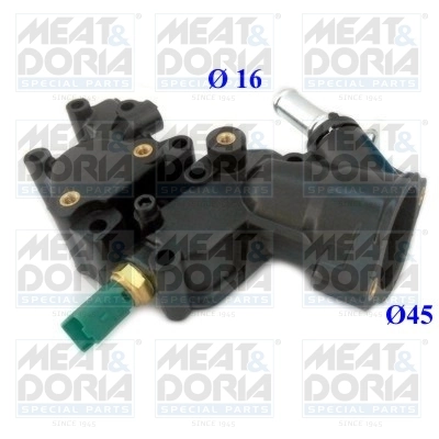Jahutusvedeliku flants MEAT & DORIA 93139
