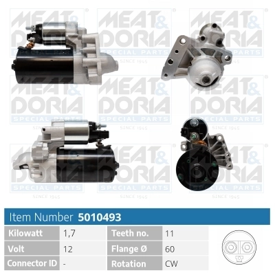 Starter MEAT & DORIA 5010493