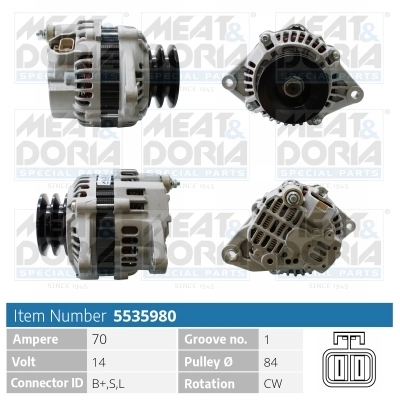 Generaator MEAT & DORIA 5535980