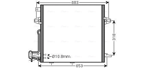 Kondensaator, kliimaseade AVA Clever Choice MS5406D
