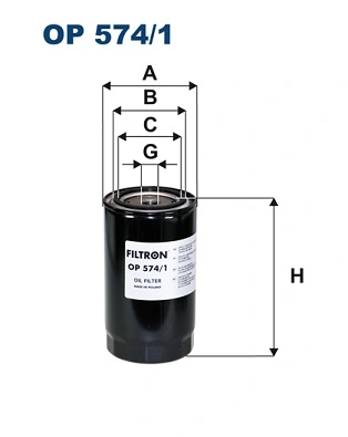 Õlifilter FILTRON OP 574/1