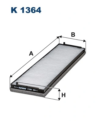 Filter, salongiõhk FILTRON K 1364