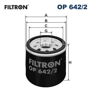 Õlifilter FILTRON OP 642/2