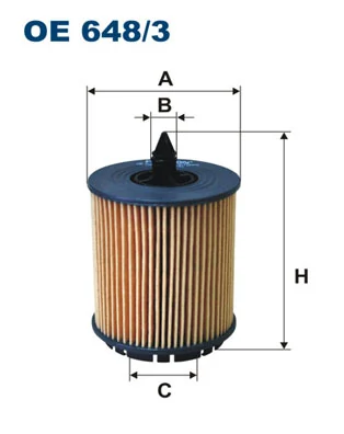 Õlifilter FILTRON OE 648/3