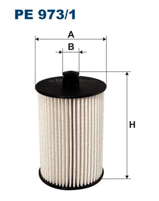 Kütusefilter FILTRON PE 973/1