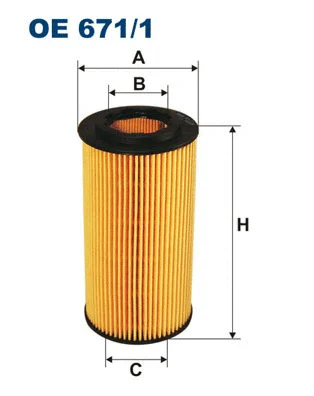 Õlifilter FILTRON OE 671/1