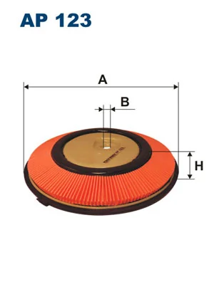 Õhufilter FILTRON AP 123