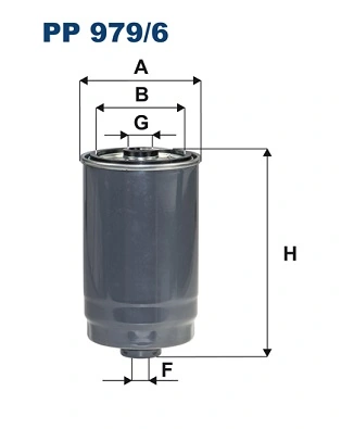 Kütusefilter FILTRON PP 979/6