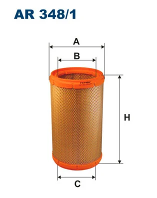 Õhufilter FILTRON AR 348/1