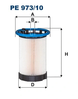 Kütusefilter FILTRON PE 973/10