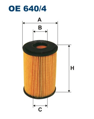 Õlifilter FILTRON OE 640/4