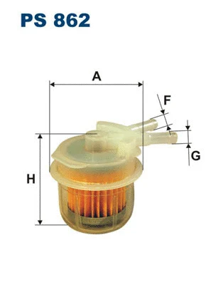Kütusefilter FILTRON PS 862