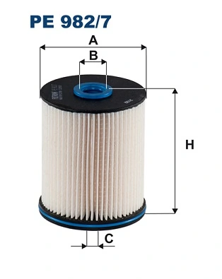 Kütusefilter FILTRON PE 982/7
