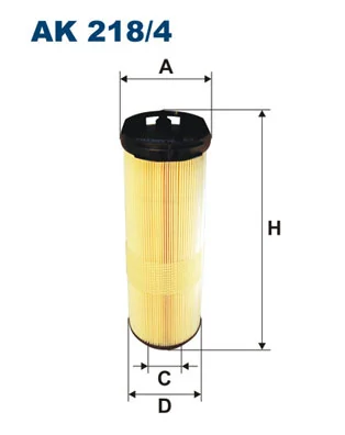 Õhufilter FILTRON AK 218/4