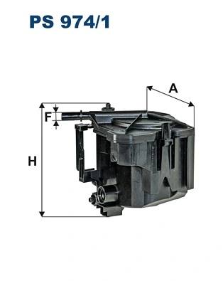 Kütusefilter FILTRON PS 974/1