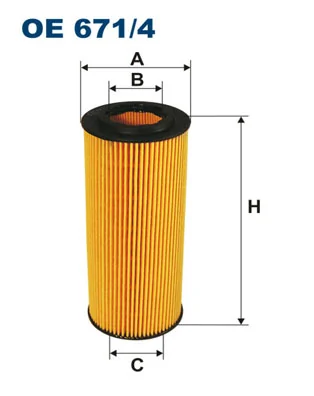 Õlifilter FILTRON OE 671/4