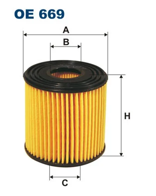 Õlifilter FILTRON OE 669