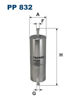 Kütusefilter FILTRON PP 832