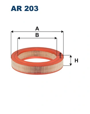 Õhufilter FILTRON AR 203