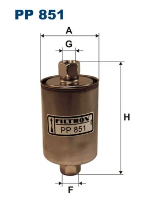 Kütusefilter FILTRON PP 851