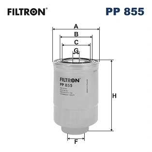 Kütusefilter FILTRON PP 855