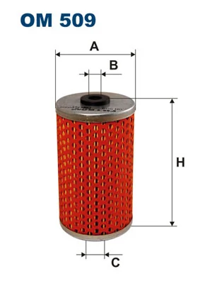 Õlifilter FILTRON OM 509
