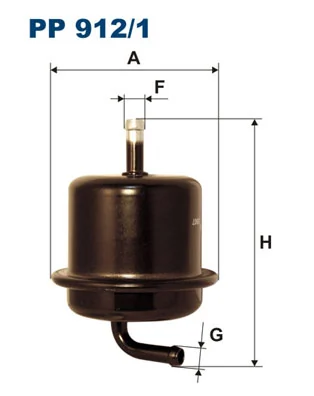 Kütusefilter FILTRON PP 912/1