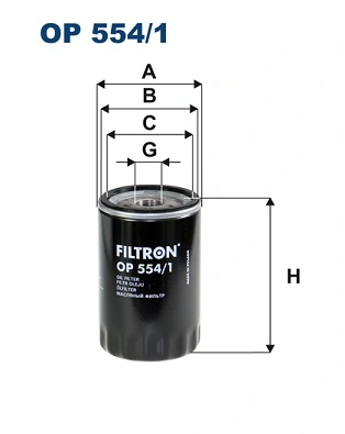 Õlifilter FILTRON OP 554/1