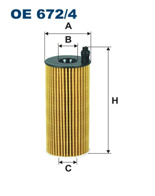 Õlifilter FILTRON OE 672/4