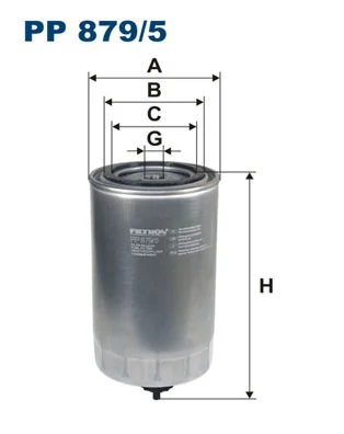 Kütusefilter FILTRON PP 879/5