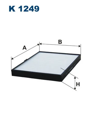 Filter, salongiõhk FILTRON K 1249