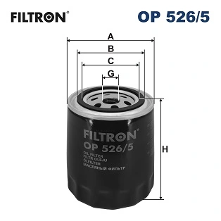 Õlifilter FILTRON OP 526/5
