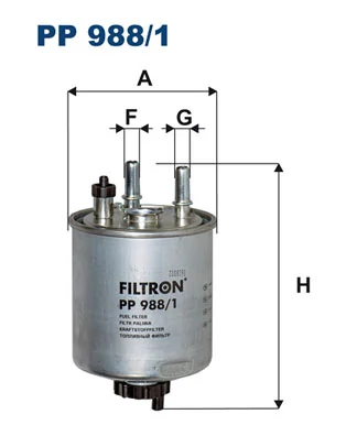 Kütusefilter FILTRON PP 988/1