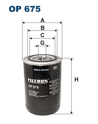 Õlifilter FILTRON OP 675