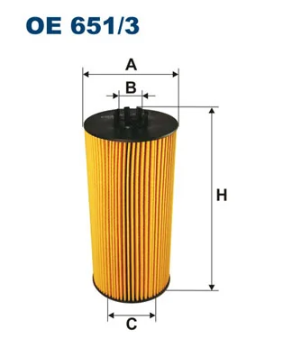 Õlifilter FILTRON OE 651/3
