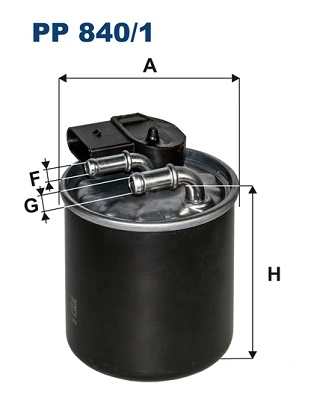 Kütusefilter FILTRON PP 840/1