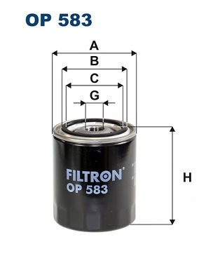 Õlifilter FILTRON OP 583